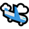 Airplane Arrival emoji on Microsoft